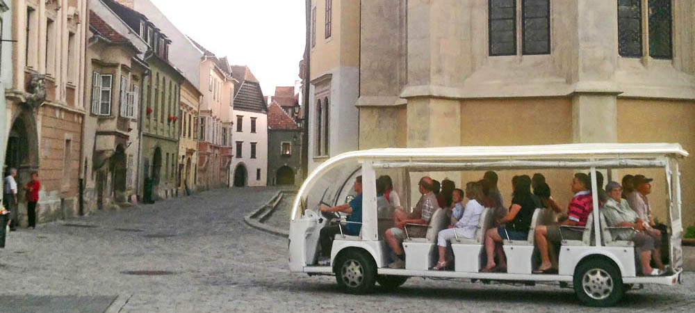 Stadtrundfahrt mit Elektrobus